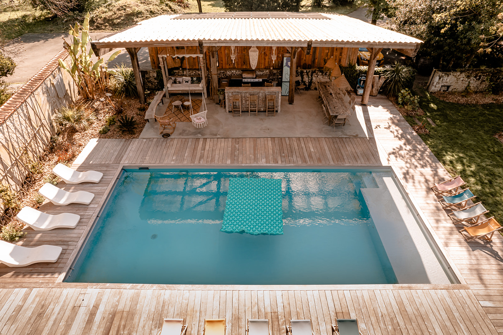 Villa Nymphéa piscine ciel