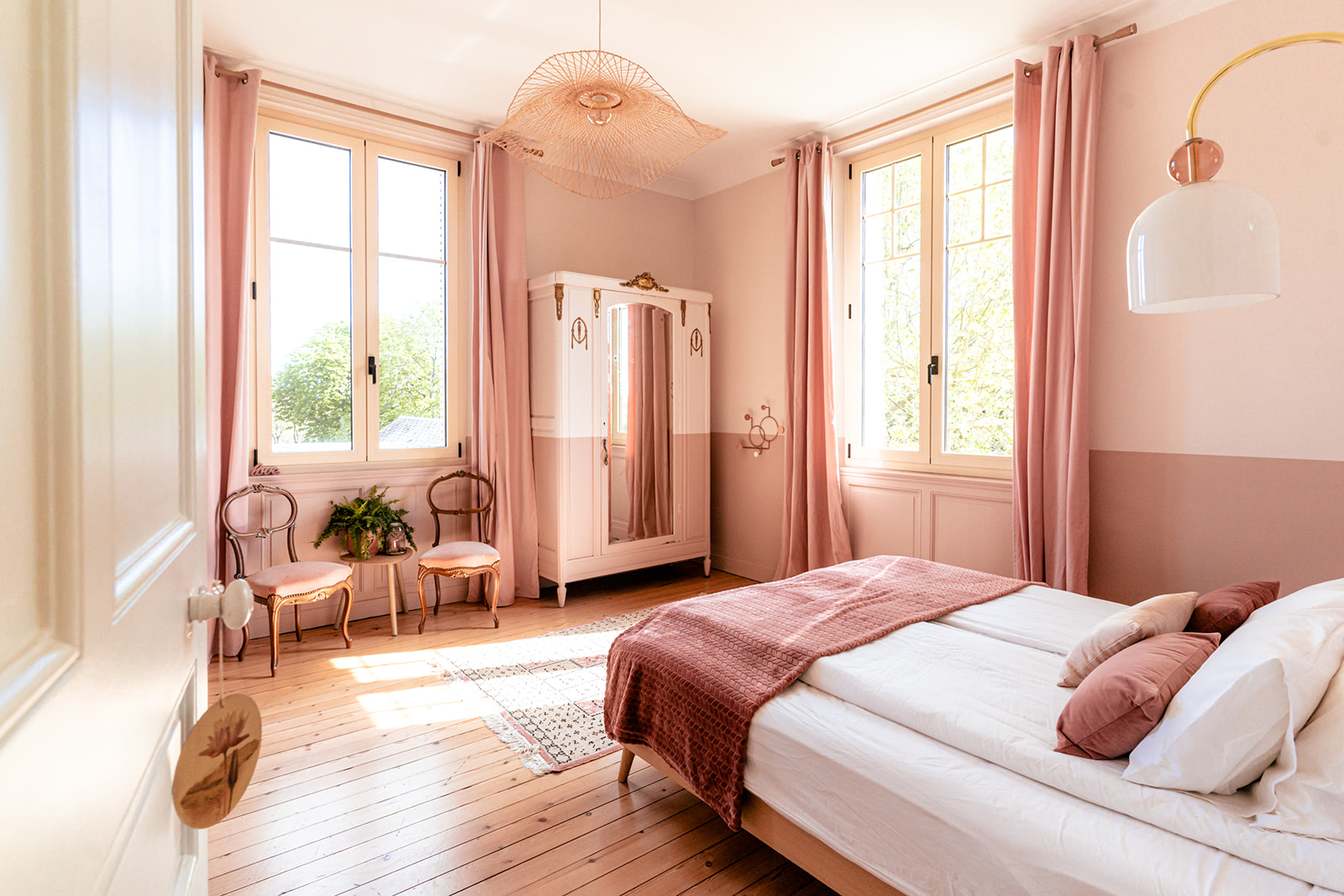 Villa Nymphéa chambre rose